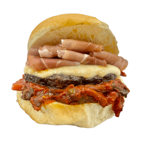 Panino di sofisticato burger a Frattamaggiore